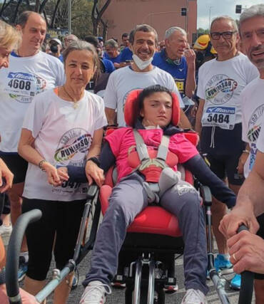 Con le Joelette la speciale dedica ad Anna Claudia Cartoni