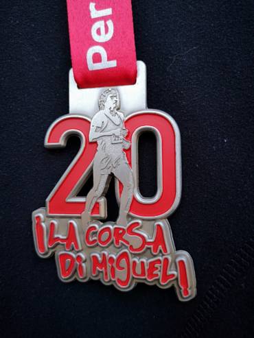 La Medaglia della Corsa di Miguel 2019!